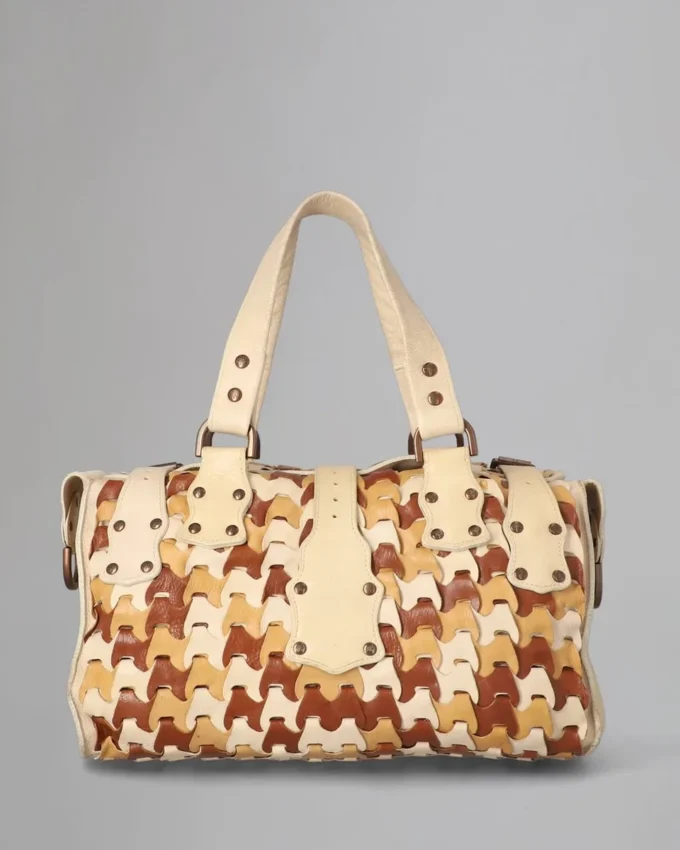 Roxanne Pre-Loved Nude, Coconut & Oak Rio Pre-Loved Bags