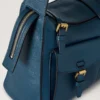 Roxanne Shoulder Bag out of the Blue High Shine Leather