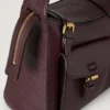 Roxanne Shoulder Bag Oxblood High Shine Leather