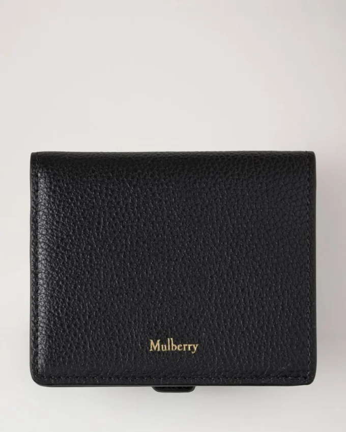 Roxanne Wallet Black Small Classic Grain Roxanne