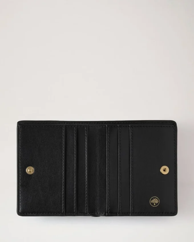 Roxanne Wallet Black Small Classic Grain Roxanne