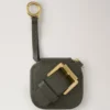 Roxanne Zipped Tech Case Juniper Green Small Classic Grain