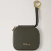 Roxanne Zipped Tech Case Juniper Green Small Classic Grain