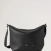 Rye Messenger Black Supple Calf Men