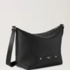 Rye Messenger Black Supple Calf Men