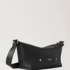 Rye Small Messenger Black Supple Calf Men