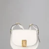 Sadie Satchel Pre-Loved White Goat Print Pre-Loved Bags