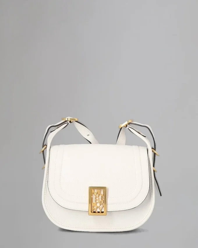 Sadie Satchel Pre-Loved White Goat Print Pre-Loved Bags