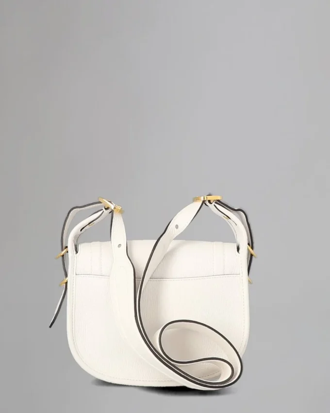Sadie Satchel Pre-Loved White Goat Print Pre-Loved Bags
