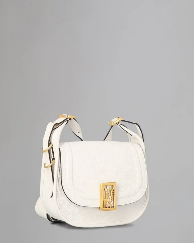 Sadie Satchel Pre-Loved White Goat Print Pre-Loved Bags