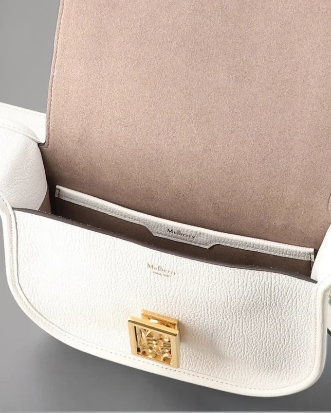 Sadie Satchel Pre-Loved White Goat Print Pre-Loved Bags