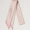 Skinny Scarf – Mulberry Tree Blossom Pink Recycled Polyester