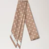 Skinny Scarf – Mulberry Tree Camel Recycled Polyester
