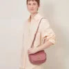 Small Amberley Satchel Pink Scrumpy Small Classic Grain