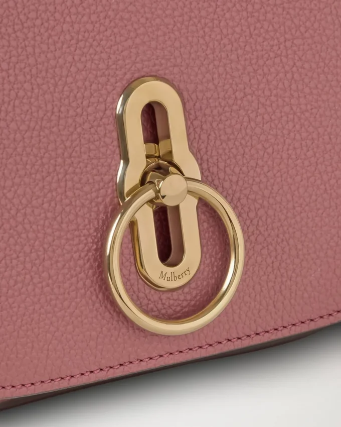 Small Amberley Satchel Pink Scrumpy Small Classic Grain