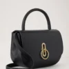 Small Amberley Top Handle Black Supple Smooth Leather