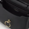 Small Amberley Top Handle Black Supple Smooth Leather