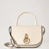Small Amberley Top Handle Eggshell Buttery Nappa
