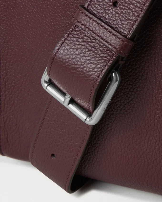 Small Antony Black Cherry Small Classic Grain Women