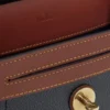 Small Antony Black & Cognac Bioveg Scotchgrain & Flat Calf
