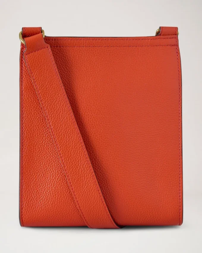 Small Antony Coral Orange Small Classic Grain Women
