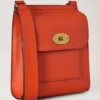 Small Antony Coral Orange Small Classic Grain Women