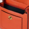 Small Antony Coral Orange Small Classic Grain Women