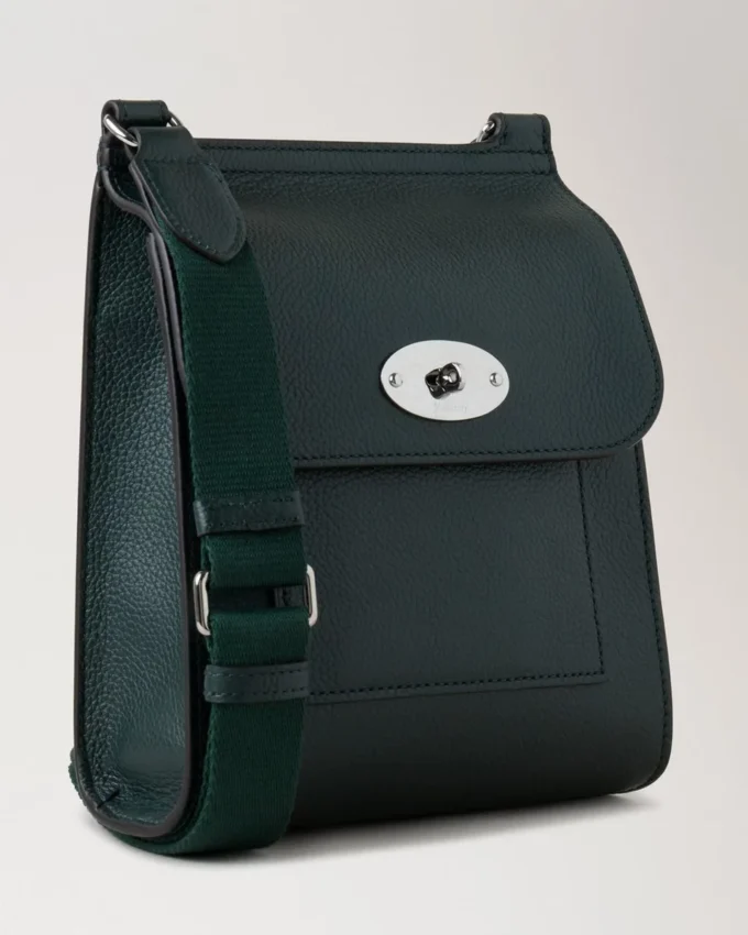 Small Antony Mulberry Green Small Classic Grain