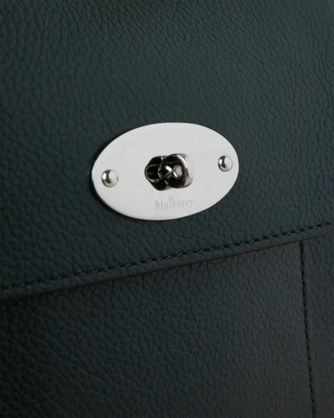 Small Antony Mulberry Green Small Classic Grain