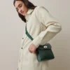 Small Antony Mulberry Green Small Classic Grain