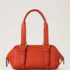 Small Boston Coral & Orange Heavy Grain the Occasionwear Edit