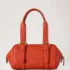 Small Boston Coral & Orange Heavy Grain the Occasionwear Edit
