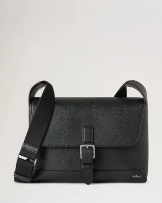Small Chiltern Crossbody Messenger Black Small Classic Grain
