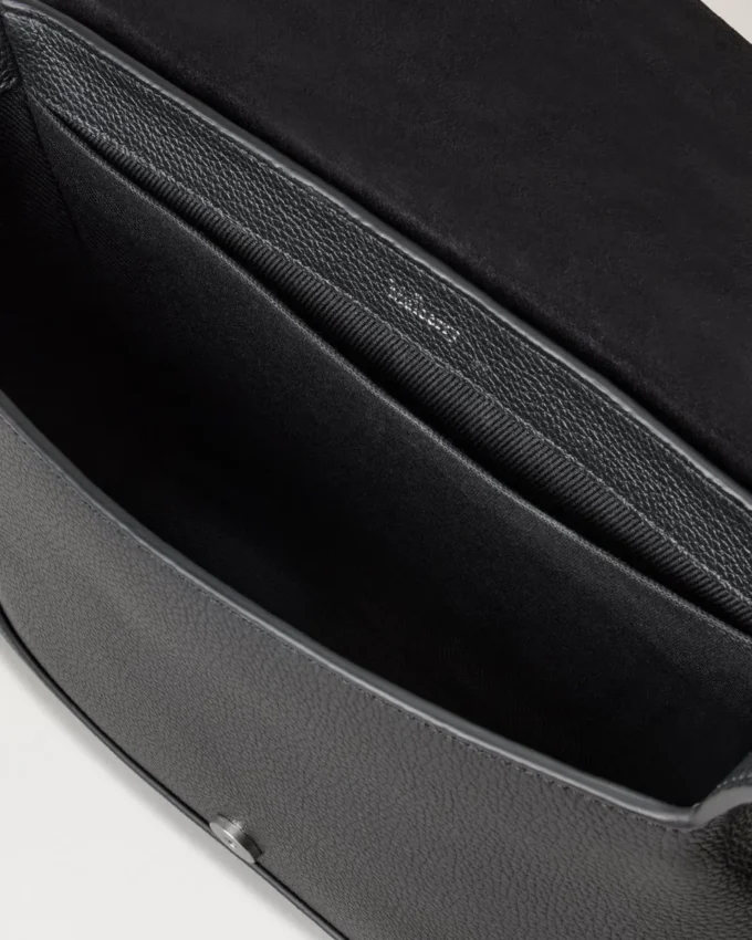 Small Chiltern Crossbody Messenger Black Small Classic Grain
