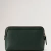 Small Cosmetic Pouch Mulberry Green Small Classic Grain