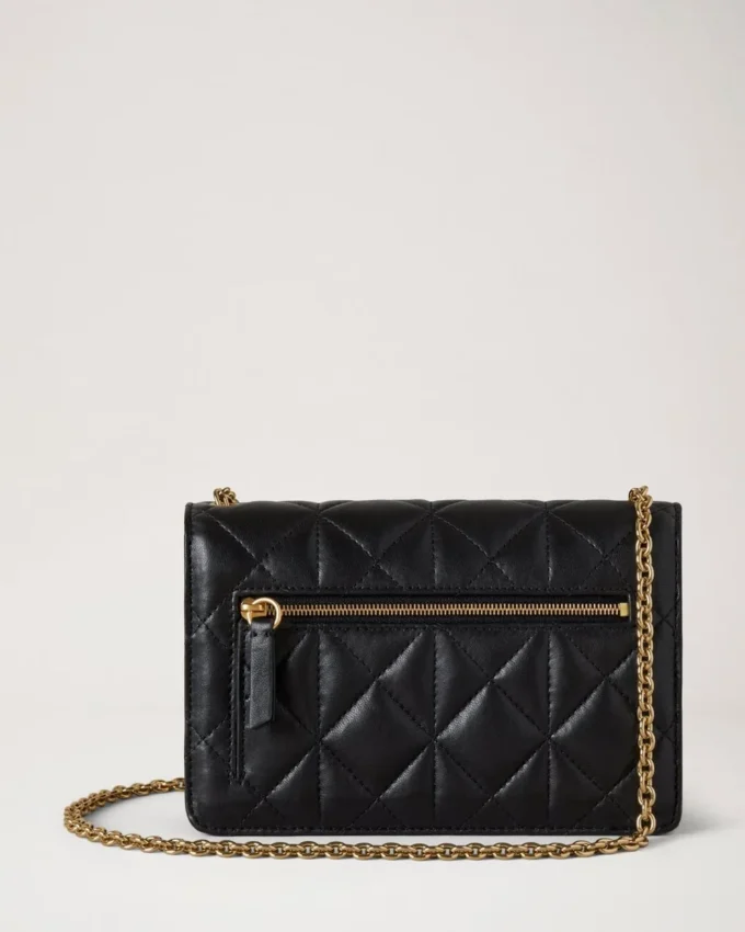 Small Darley Black Quilted Nappa Women