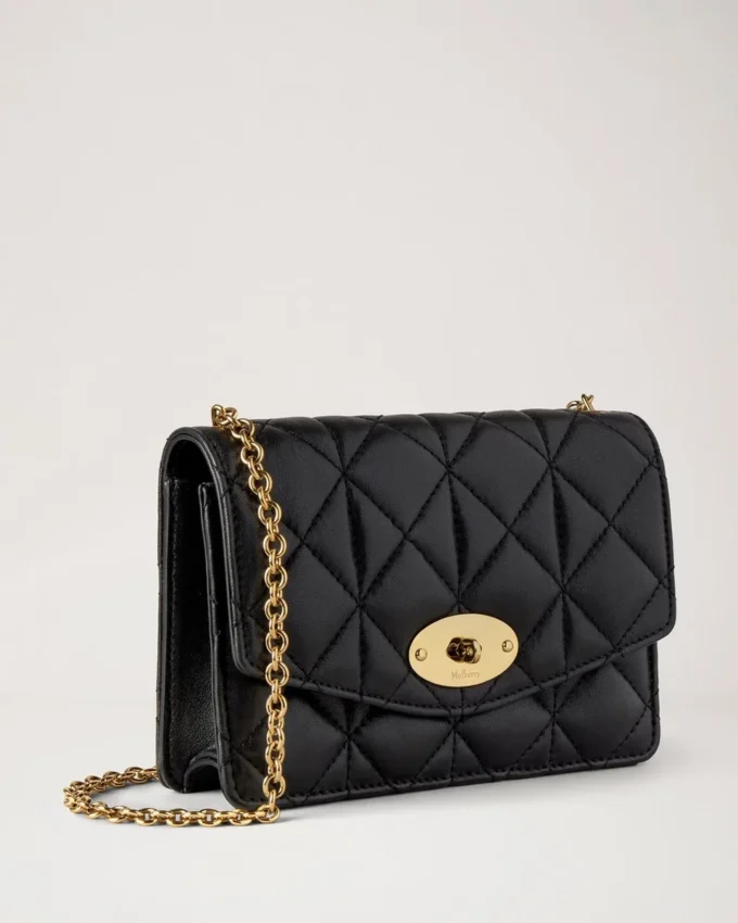 Small Darley Black Quilted Nappa Women