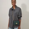 Small Darley Mulberry Green Heavy Grain Women