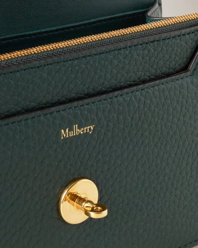 Small Darley Mulberry Green Heavy Grain Women