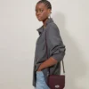 Small Darley Satchel Black Cherry Small Classic Grain