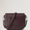 Small Darley Satchel Black Cherry Small Classic Grain