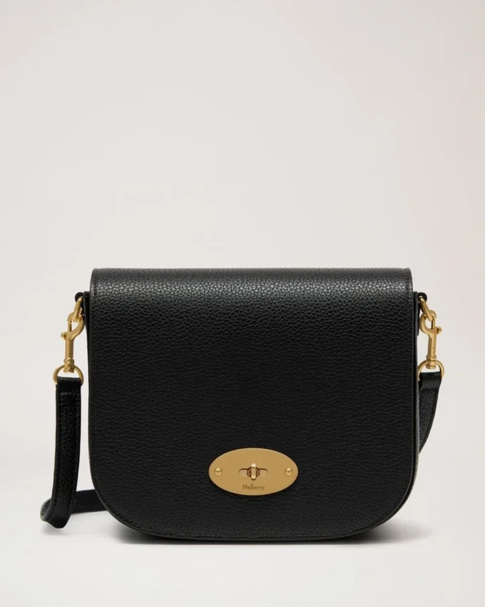 Small Darley Satchel Black Small Classic Grain Darley