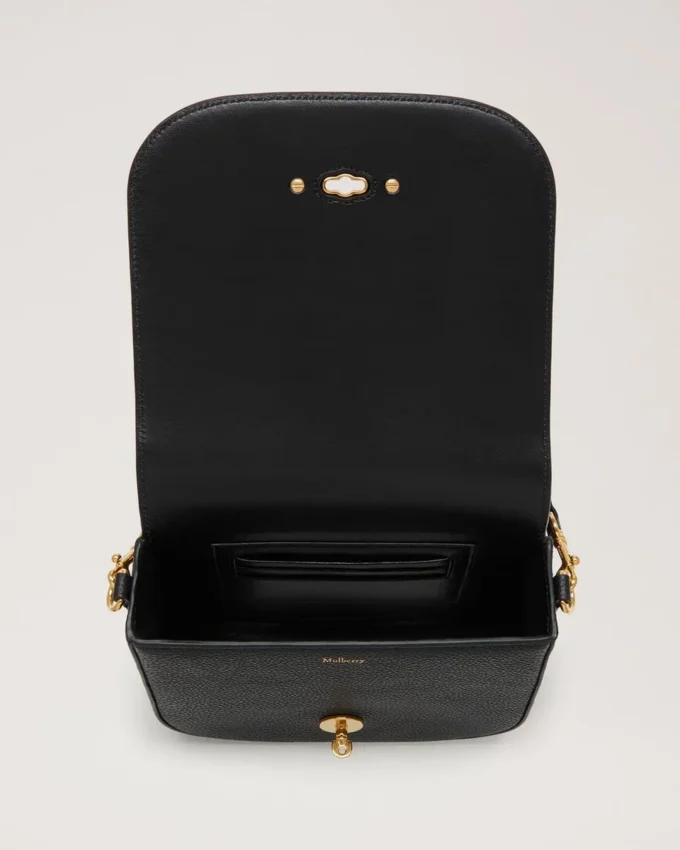 Small Darley Satchel Black Small Classic Grain Darley