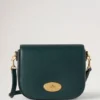Small Darley Satchel Mulberry Green Small Classic Grain