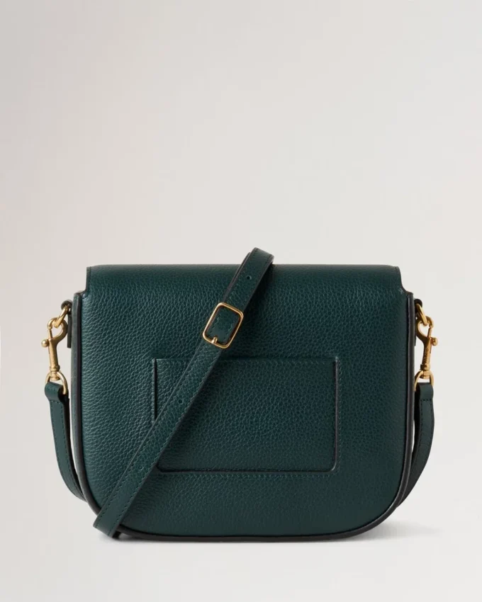 Small Darley Satchel Mulberry Green Small Classic Grain