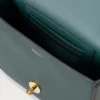Small Darley Satchel Mulberry Green Small Classic Grain