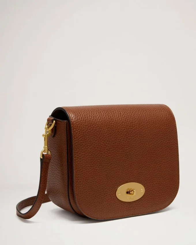 Small Darley Satchel Oak Two-Tone Small Classic Grain