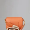 Small Darley Satchel Pre-Loved Apricot Small Classic Grain