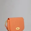 Small Darley Satchel Pre-Loved Apricot Small Classic Grain