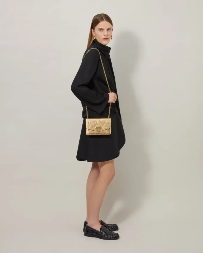 Small Darley Somerset Gold Grainy Metallic Darley